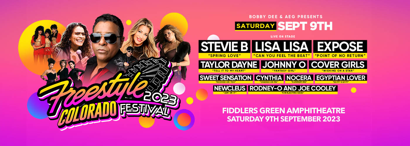 Freestyle Colorado Festival Stevie B. & Lisa Lisa Tickets 9th